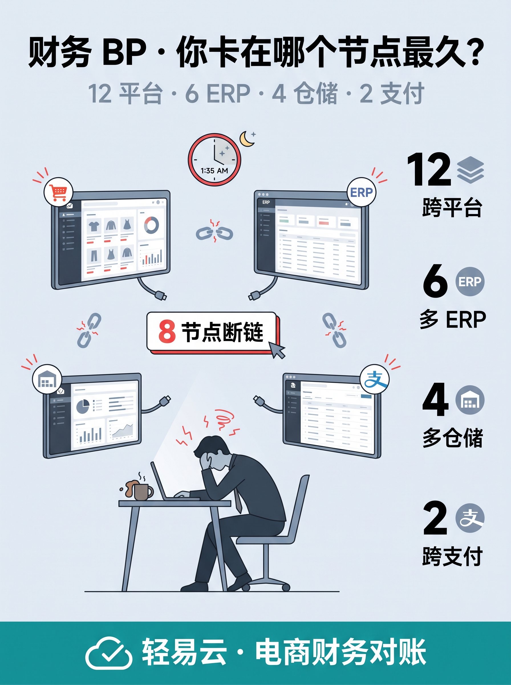 抖店 vs 抖音商城对账痛点：两个入口两套账单